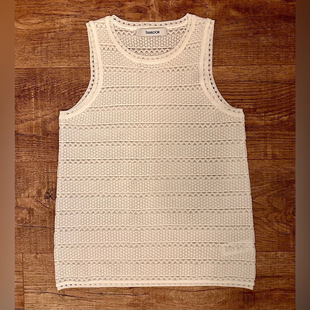 Thakoon Lace Sleeveless Blouse Size XS